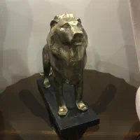 مجسمه شیر برنز
