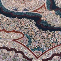 فروش ۲ تخته فرش ( ۹ متری. هفتصد شانه) تماماً نخ نو