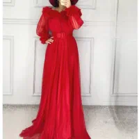 لباس قرمز مجلسی