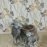 مجسمه و سبد گل|مجسمه، تندیس، ماکت|نیشابور, ریوند|دیوار