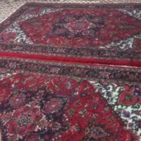 یک جفت فرش 6 متری دست بافت هریس تاجری