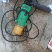 دریل برقی وسنگ فلز برقی هردوسالم