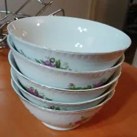 کاسه آبگوشت خوری گلسرخی