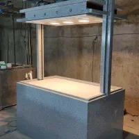 ایستاده گاوصندوق اسانسوری تابلو برق سیستم پیامکی