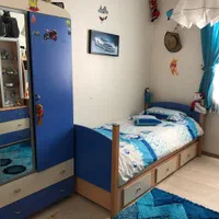 ست کامل اتاق خواب نوجوان با تخت مهمان و فرش و پرده|تخت و سرویس خواب|تهران, دروس|دیوار