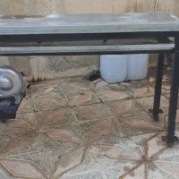 کباب پز ذغالی با دمنده برقی
