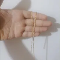 گردنبند طنابی طلا