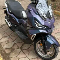 موتور sym 175 هاسکی adv سورمه ای هفت رنگ