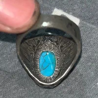 انگشتر فیروزه|کلکسیون اشیاء عتیقه|بابلسر, |دیوار