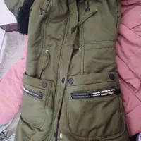 پالتو دخترانه گرم داخل کرک