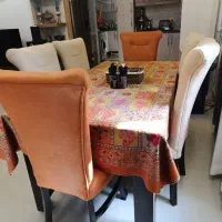 مبل ومیز نهار خوری درحد نو بدون فرو رفتگی یا زدگی