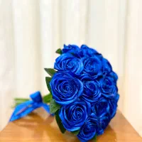 دسته گل روبانی موندگار