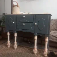 کنسول چوبی