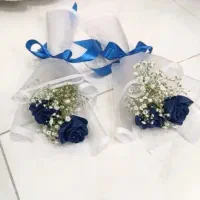 گل های شاخه ای روبانی