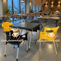 میز و صندلی پلاستیکی طرح سپیده نهارخوری غذاخوری|میز و صندلی غذاخوری|تهران, میدان ولیعصر|دیوار