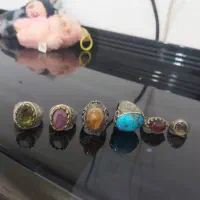 انگشتر نقره دست ساز 6عدد|جواهرات|بوشهر, |دیوار