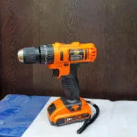 دریل شارژی 24ولت صنعتی چکشی دار با لوزام بی اس bs|ابزارآلات|هشتگرد, شهرک راه آهن|دیوار