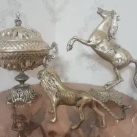 اسب ،شیر واجیل خوری تمام برنج|مجسمه، تندیس، ماکت|پاکدشت, شهرک امام رضا|دیوار