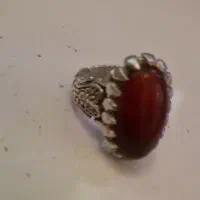 انگشتر نقره سنگین فروشی