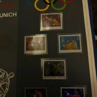 البوم تمبر المپیک۱۹۷۲مونیخ و آپولو۱۱ آپادانا|کلکسیون سکه، تمبر، اسکناس|تهران, پردیسان|دیوار