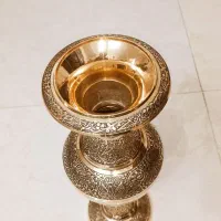 گلدان و پارچ برنزی طرح دار (توضیحات)|صنایع دستی و سایر لوازم تزئینی|تهران, خاک سفید|دیوار