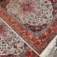 جفت ۶متری کرم  دستبافت تبریز|فرش|تهران, جهاد|دیوار