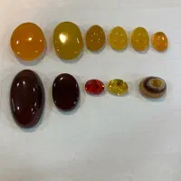 یازده عدد نگین خوش تراش