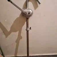 تلمبه و پمپ  روغن دستی ژاپنی دوسیلندر در حد نو