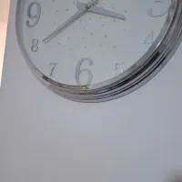 ساعت آرتمیس قاب نقره ای نگین دار صفحه سفید رنگ