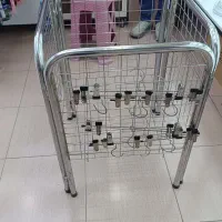سبد و رگال استیل و استند کفش و ابزار فروشگاهی