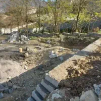 زمین فروشی در ارتفاعات لاویج با قابلیت ساخت|فروش زمین و ملک کلنگی|چمستان, |دیوار