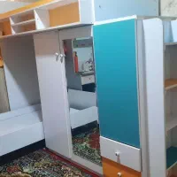 تخت دو طبقه|تخت و سرویس خواب|پاکدشت, پاکدشت (مامازند)|دیوار