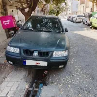 سمند مشکی ۸۱|خودرو سواری و وانت|تهران, خاک سفید|دیوار