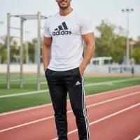 پوشاک عمده تهرانی فر- اسلش زیپی ادیداس مردانه