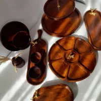 ست پذیرایی ۲۰ پارچه سنگی