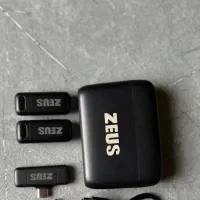 دوربین میکروفون یقه ای بیسیم دوکاربره مدلzeus|صوتی و تصویری|مشهد, وکیل‌آباد|دیوار