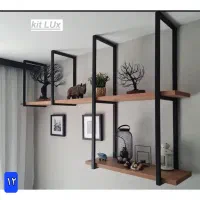 شلف نامنظم دیواری|کتابخانه، شلف، قفسههای دیواری|مشهد, نوید|دیوار