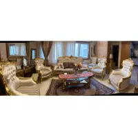 فروش مبلمان استیل و ناهار خوری  بعلت مهاجرت|مبلمان خانگی و میز عسلی|مشهد, هفت تیر (آب و برق)|دیوار