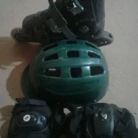 اسکیت بچه گانه با کلاه وآرنج بندوزانوبند