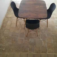 میز چهار نفره کلاسیک ومیز کار کافه تمام ام دی اف