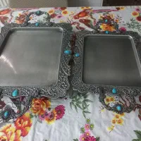 ظروف سیلور پیوتر سس خوری فرانسهو سرویس بلور تیارا|ظروف سرو و پذیرایی|تهران, مینابی|دیوار