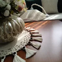 لووستر مکرومه|لوستر و چراغ آویز|مشهد, موسوی قوچانی|دیوار