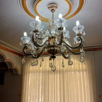 یک جفت لوستر برنز خارجی