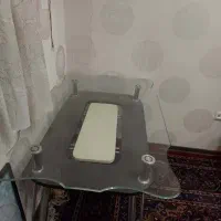 میز شیشه ای|میز و صندلی غذاخوری|مشهد, دانشجو|دیوار