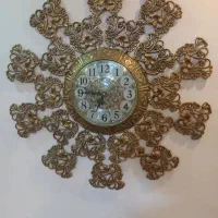 سماور و ساعت برنزی سنگین|صنایع دستی و سایر لوازم تزئینی|هریس, |دیوار