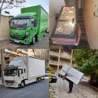 باربری اتوبار اسباب کشی کارگر خالی بسته‌بندی