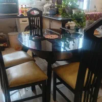 میزو صندلی چهار نفره چوبی