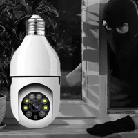 دوربین مدار بسته لامپی بی سیم مدل V380