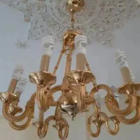 لوستر آبکاری|لوستر و چراغ آویز|اراک, |دیوار