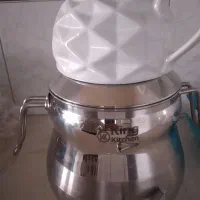 سماور گازی و قوری